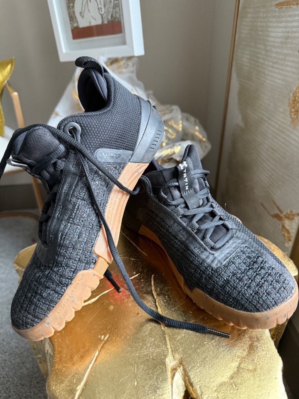 Black Under Armour Womens Tribase Reign 6 sneakers crossfit/hyrox with box